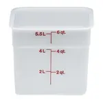 Cambro 6SFSP148 Food Storage Container, Square