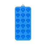 Candy Mold, 16 Cavity, Blue, Silicone, Diamond, (Sold Per Each) Wilton BAKE-012878