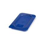 Carlisle Food Pan Cover, 1/9 Size, Blue, Polyethylene, Smart Lid, CARLISLE FOOD SERVICE 3058360