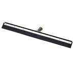 Carlisle Floor Squeegee, 24", Black, Rubber, Without Handle, Carlisle 361202400