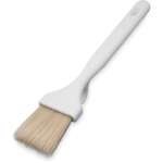 Carlisle Pastry Brush, 2", White, Plastic/Boar, With Hook, Carlisle 4037800