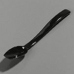 Carlisle Buffet Spoon, 8", Black, Plastic, Carlisle 445003