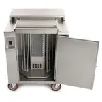 Carter-Hoffmann CD27 Cart, Heated Dish Storage