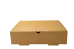 THE CATERING BOX LLC Catering Box, 1/2-Tray, Brown, Cardboard, The Catering Box X35766