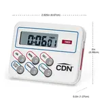 CDN TM8 Timer, Electronic