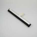Squeegee, 18", White/Black, Plastic, Rubber, Chicago Wholesale ZSP18B