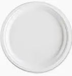 Ardous Trading CHINA PLATE 10IN NARROW RIM WHITE