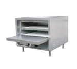 Admiral Craft Commercial Countertop Pizza Oven – 23" x 25" Stainless Steel, Stackable Deck Oven