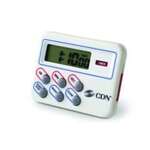 COMPONENT DESIGN NORTHWEST Digital Timer, 24 Hr, White, Plastic, Stopwatch, Component Design TM8