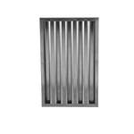 Component Hardware Baffle Grease Filter, 20H X 25W, Steel, Galvanized, Type VI, Component Hardware FG51-2025