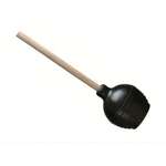 CONTINENTAL MANUFACTURING CO. Toilet Plunger, Wood Handle, Continental Manufacturing 520
