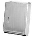 CONTINENTAL MANUFACTURING CO. Paper Towel Dispenser, 15.38" x 11.25" x 4.06", Chrome, Stainless Steel, Wall-Mount, Continental 991C