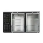 Continental Refrigerator BB59SNGD Back Bar Cabinet, Refrigerated