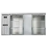 Continental Refrigerator BB69NSSGD Back Bar Cabinet, Refrigerated