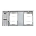 Continental Refrigerator BB69SNSSGDPT Back Bar Cabinet, Refrigerated, Pass-Thru
