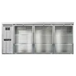 Continental Refrigerator BB79NSSGD Back Bar Cabinet, Refrigerated