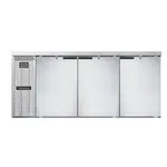 Continental Refrigerator BB79SNSS Back Bar Cabinet, Refrigerated