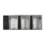 Continental Refrigerator BB90SNGD Back Bar Cabinet, Refrigerated