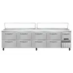 Continental Refrigerator CPA118-D+ Refrigerated Counter, Pizza Prep Table