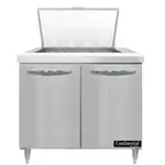Continental Refrigerator D36N12M Refrigerated Counter, Mega Top Sandwich / Salad Un