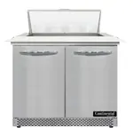 Continental Refrigerator D36N8C-FB Refrigerated Counter, Sandwich / Salad Unit