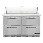 Continental Refrigerator D48N12C-FB-D Refrigerated Counter, Sandwich / Salad Unit