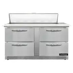 Continental Refrigerator D60N12C-FB-D Refrigerated Counter, Sandwich / Salad Unit