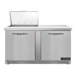 Continental Refrigerator D60N12M-FB Refrigerated Counter, Mega Top Sandwich / Salad Un
