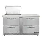 Continental Refrigerator D60N12M-FB-D Refrigerated Counter, Mega Top Sandwich / Salad Un