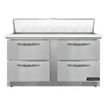 Continental Refrigerator D60N16C-FB-D Refrigerated Counter, Sandwich / Salad Unit