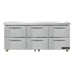 Continental Refrigerator D72N-U-D Refrigerator, Undercounter, Reach-In