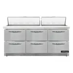 Continental Refrigerator D72N18-FB-D Refrigerated Counter, Sandwich / Salad Unit