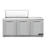 Continental Refrigerator D72N18M-FB Refrigerated Counter, Mega Top Sandwich / Salad Un