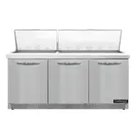 Continental Refrigerator D72N30M-FB Refrigerated Counter, Mega Top Sandwich / Salad Un