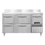 Continental Refrigerator DFA60NSSBS-D Freezer Counter, Work Top