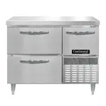 Continental Refrigerator DRA43NSS-D Refrigerated Counter, Work Top