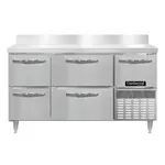 Continental Refrigerator DRA60NSSBS-D Refrigerated Counter, Work Top