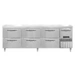 Continental Refrigerator DRA93NSS-D Refrigerated Counter, Work Top