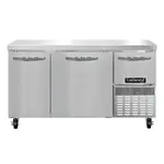 Continental Refrigerator FA60N Freezer Counter, Work Top