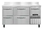 Continental Refrigerator FA60NBS-D Freezer Counter, Work Top