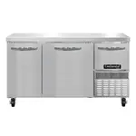 Continental Refrigerator FA60SN Freezer Counter, Work Top