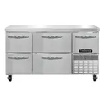 Continental Refrigerator FA60SN-D Freezer Counter, Work Top