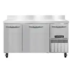 Continental Refrigerator FA60SNBS Freezer Counter, Work Top