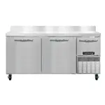 Continental Refrigerator FA68NBS Freezer Counter, Work Top