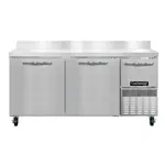 Continental Refrigerator FA68SNBS Freezer Counter, Work Top