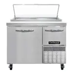 Continental Refrigerator PA43N Refrigerated Counter, Pizza Prep Table