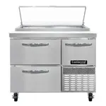 Continental Refrigerator PA43N-D Refrigerated Counter, Pizza Prep Table