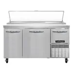 Continental Refrigerator PA60N Refrigerated Counter, Pizza Prep Table