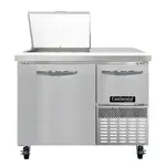 Continental Refrigerator RA43N9M Refrigerated Counter, Mega Top Sandwich / Salad Un