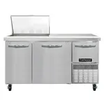 Continental Refrigerator RA60N12M Refrigerated Counter, Mega Top Sandwich / Salad Un
